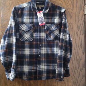 Bc Heritage Plaid Flannel Shirt  Size Medium for Men